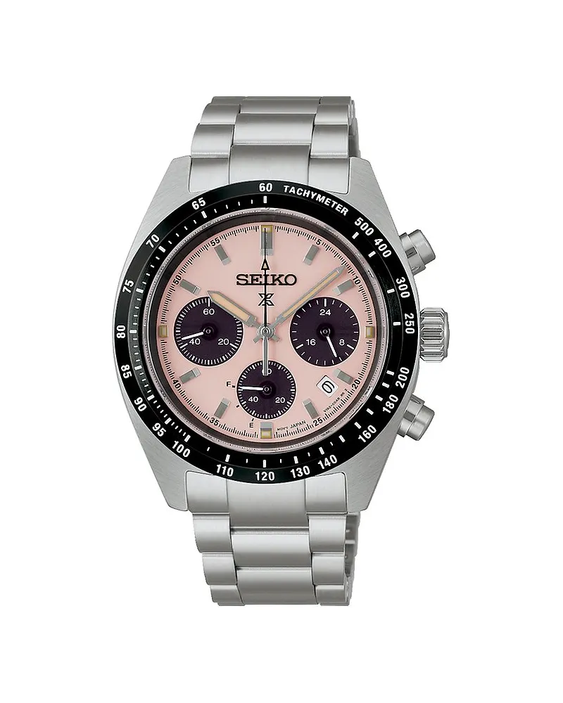 Seiko Herrenuhr Speedtimer Silber