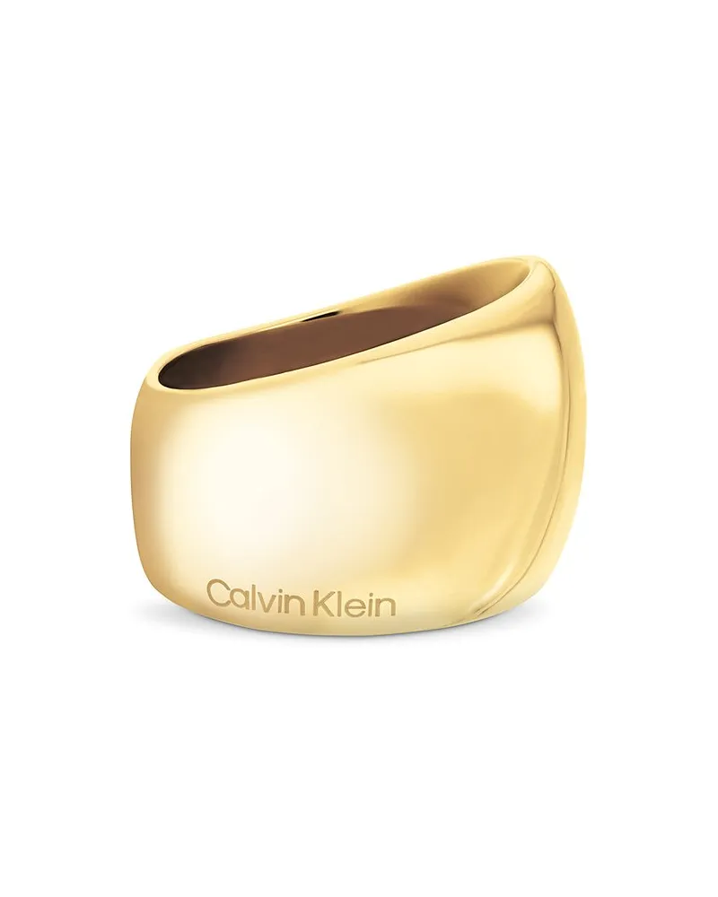 Calvin Klein Damenring MODERN PURITY Gold