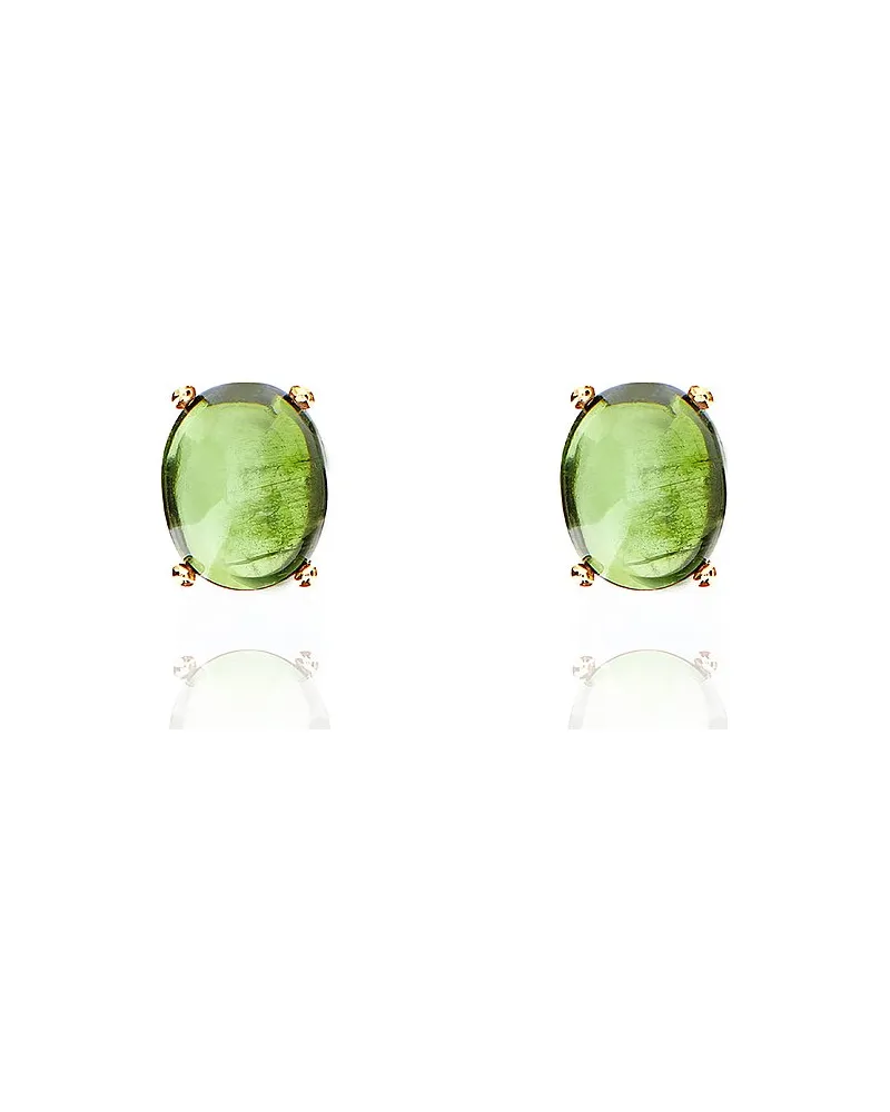 NANIS Ohrhänger Tourmaline Gold