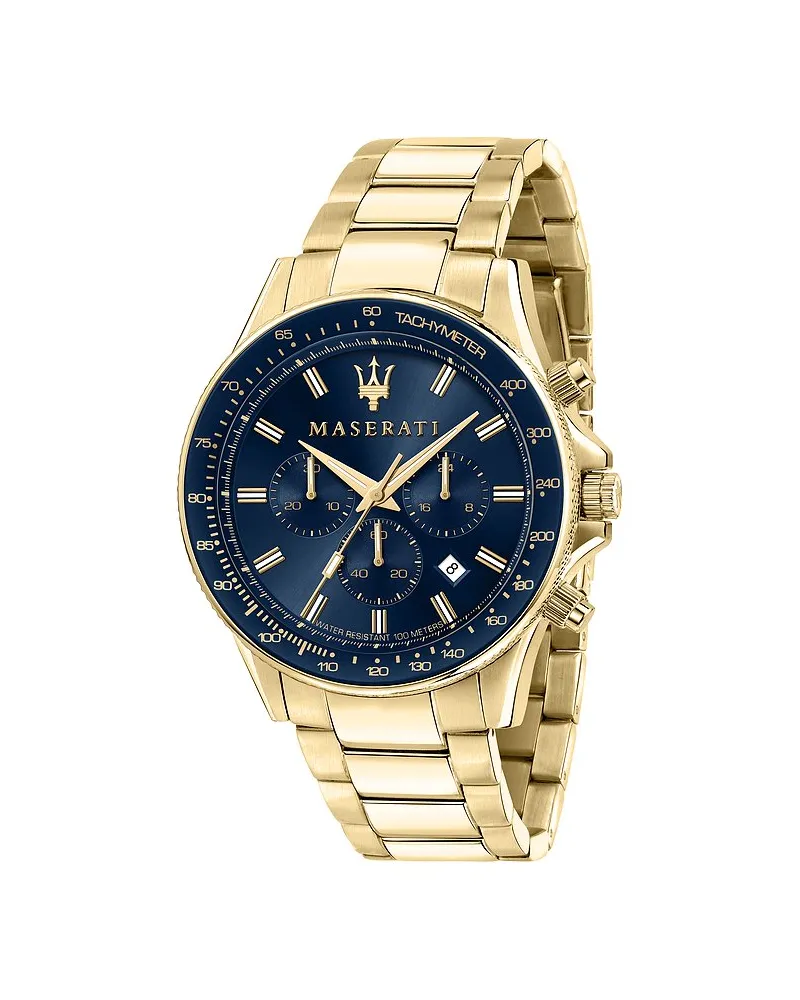 Maserati Chronograph Gelbgold