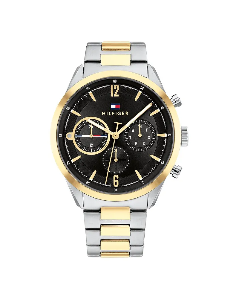 Tommy Hilfiger Herrenuhr Bicolor