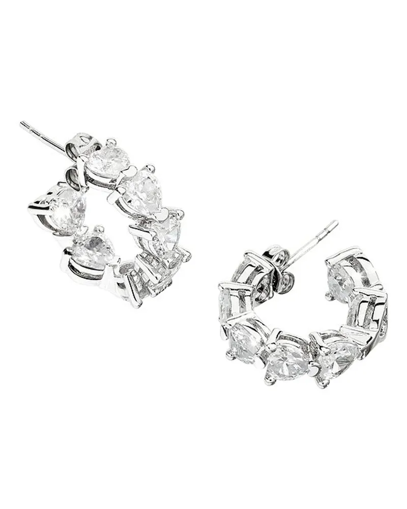 Chiara Ferragni Creolen Infinity Love Silber