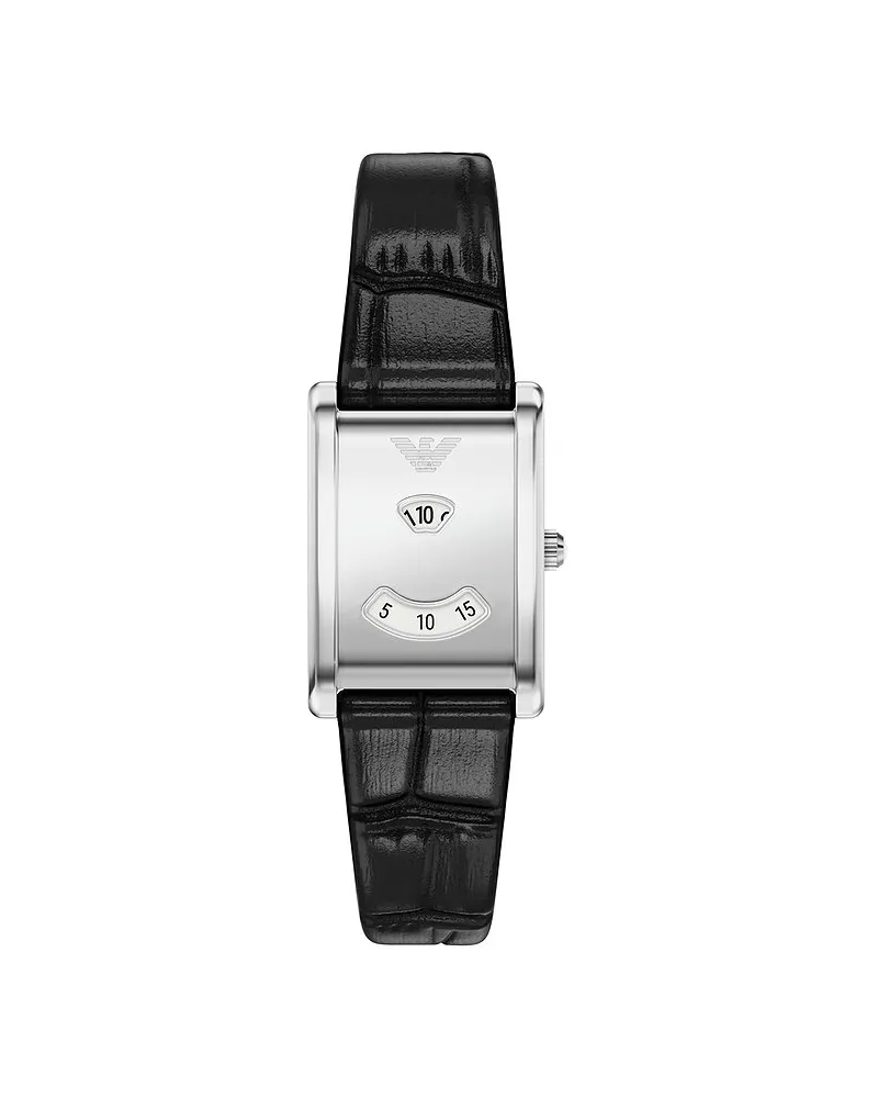 Emporio Armani Damenuhr Silber