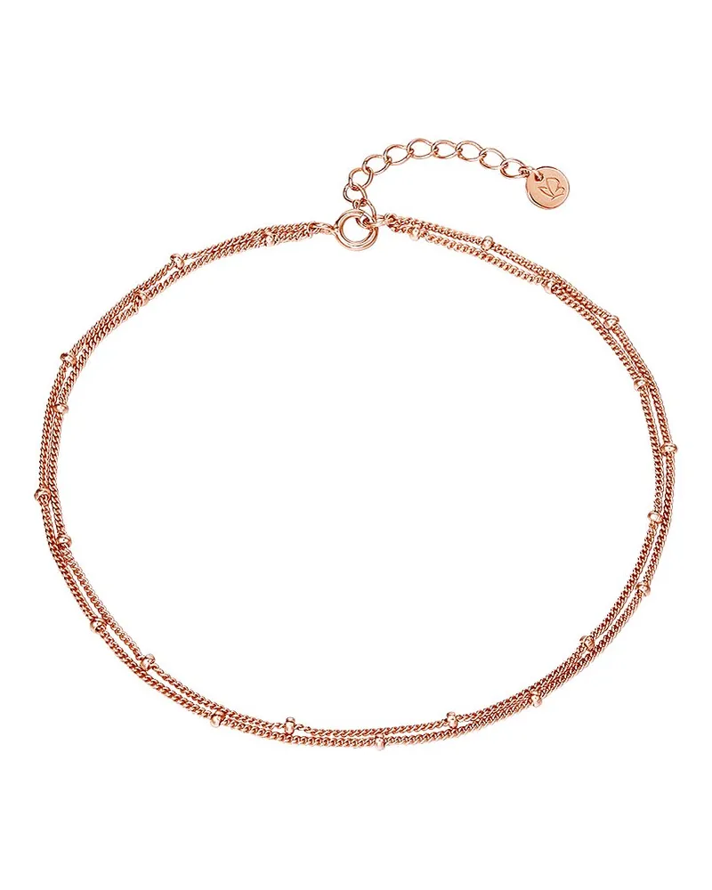 Glanzstücke München Fußkette Roségold