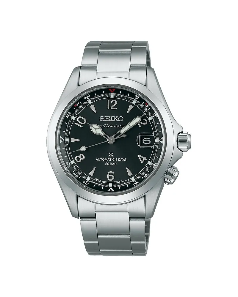 Seiko Herrenuhr Alpinist Silber