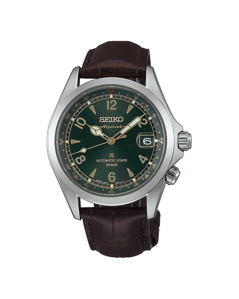 Seiko Herrenuhr Alpinist Silber