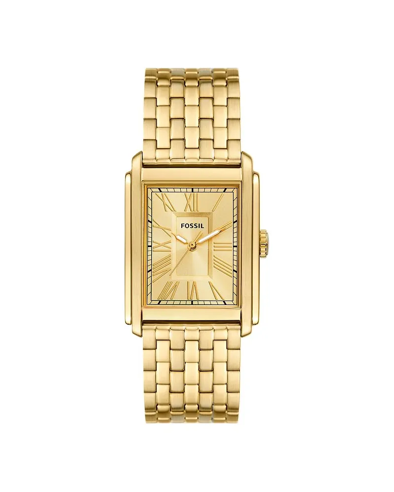 Fossil Herrenuhr CARRAWAY Gold