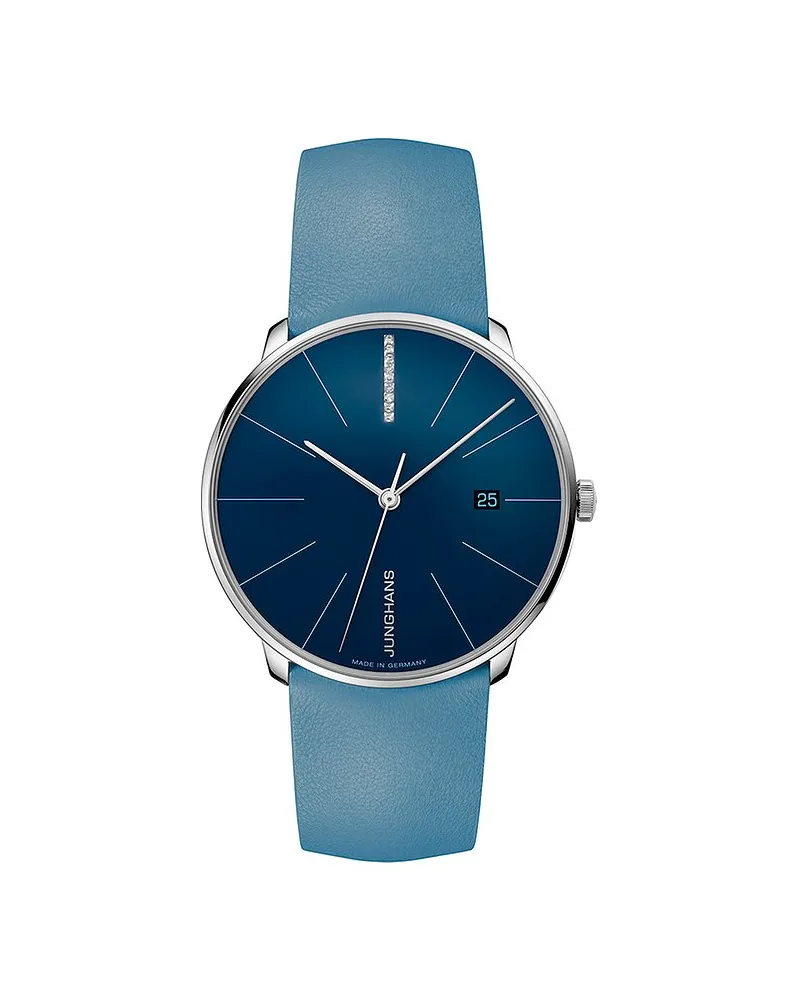 Junghans Damenuhr Meister fein Automatic Blau