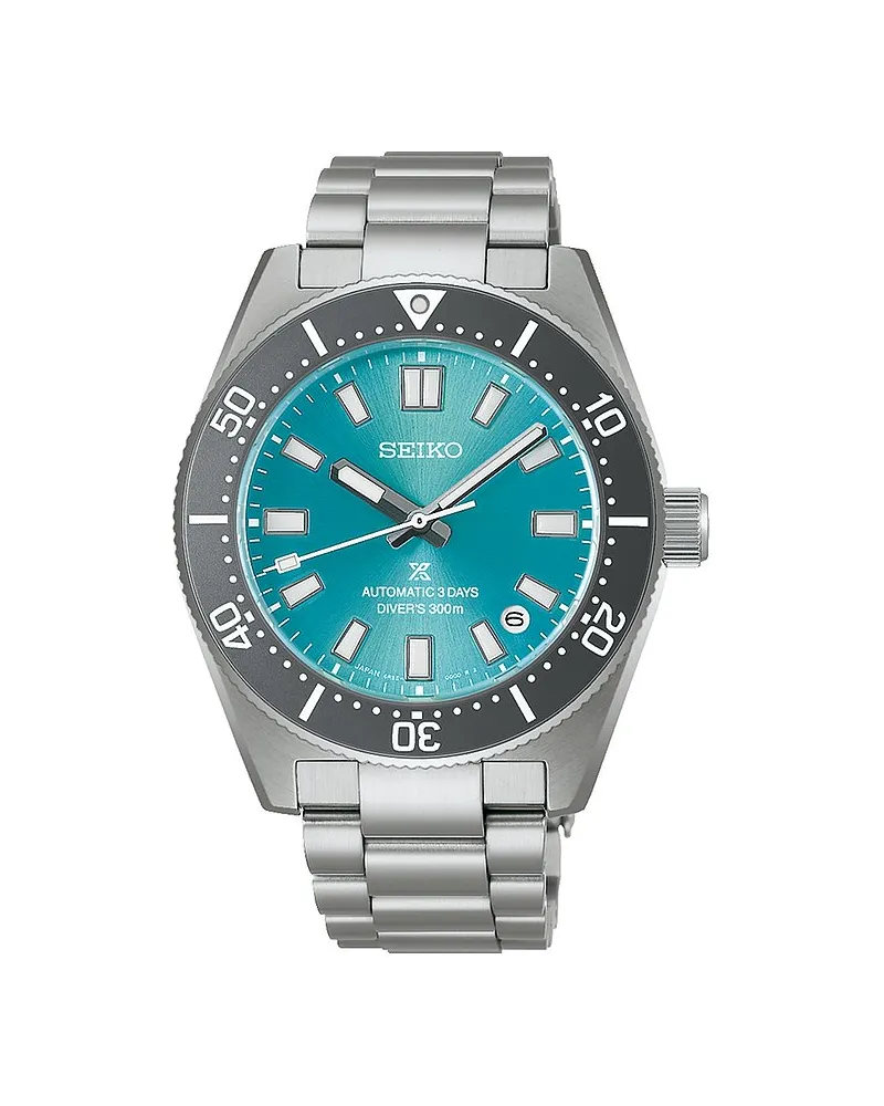 Seiko Herrenuhr 1965 Diver Silber