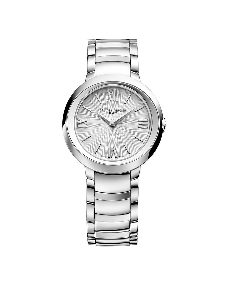 Baume & Mercier Damenuhr Promesse Silber