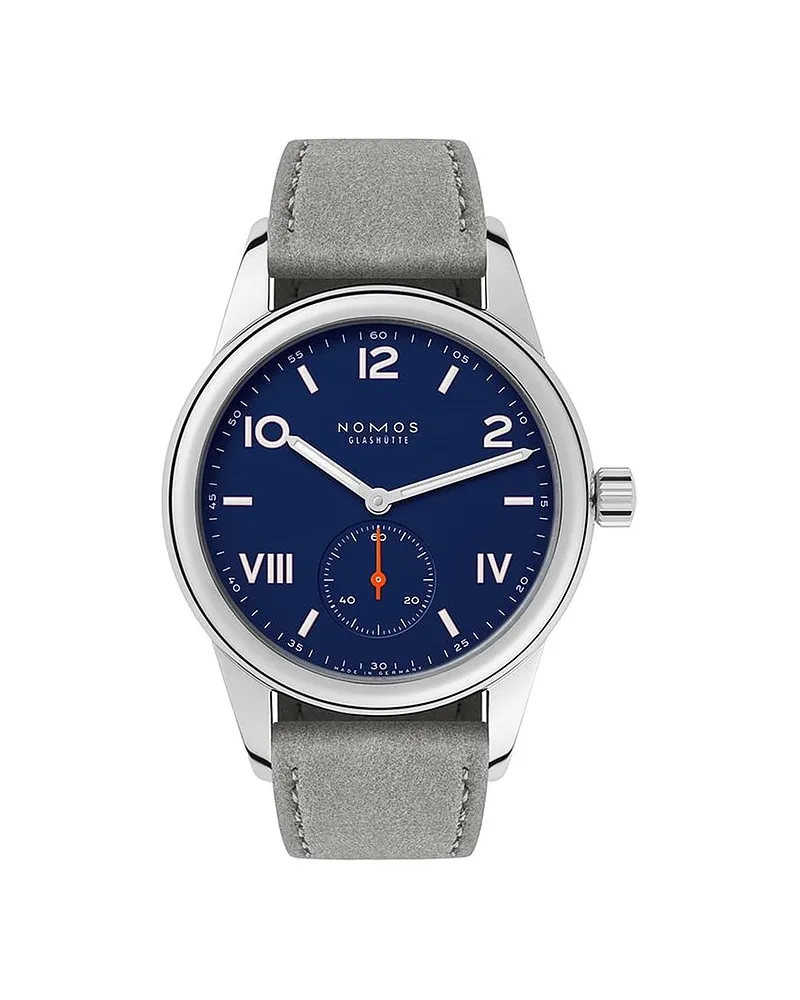 NOMOS Glashütte Damenuhr Club Campus starlight Silber
