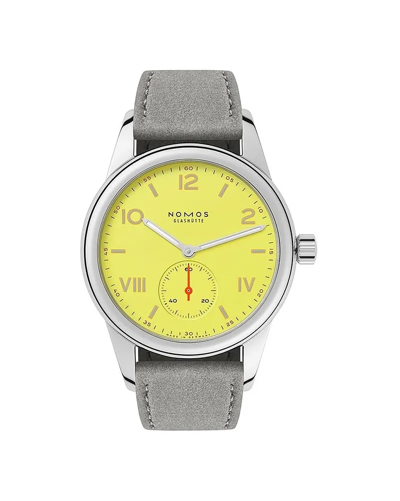 NOMOS Glashütte Damenuhr Club Campus starlight Silber