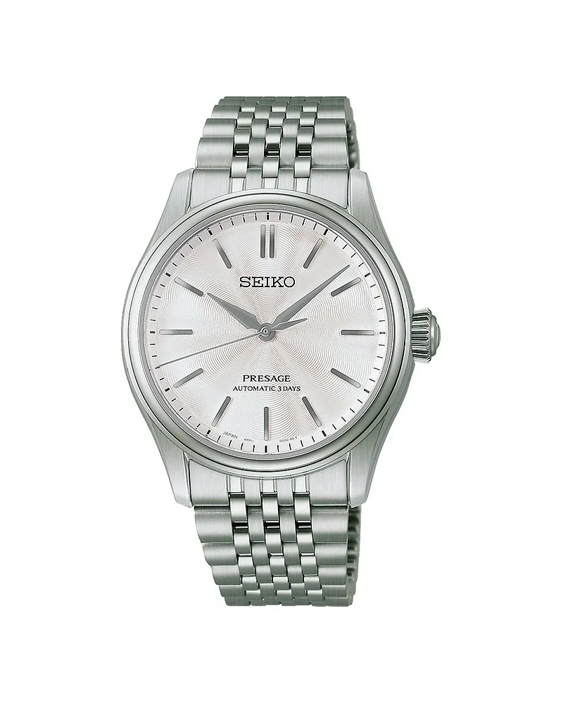 Seiko Herrenuhr Classic Series Silber