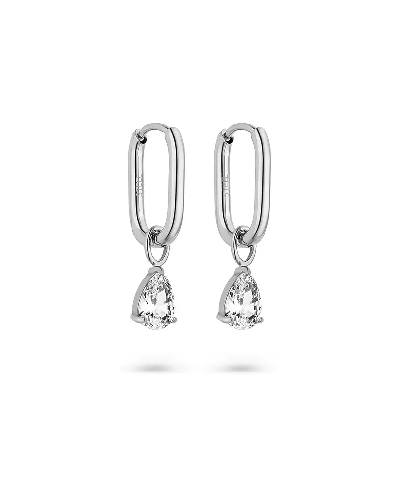 S.Oliver Creolen-Anhänger Silber