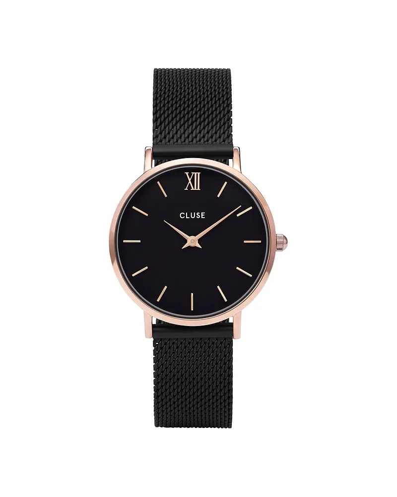CLUSE Damenuhr Minuit Roségold