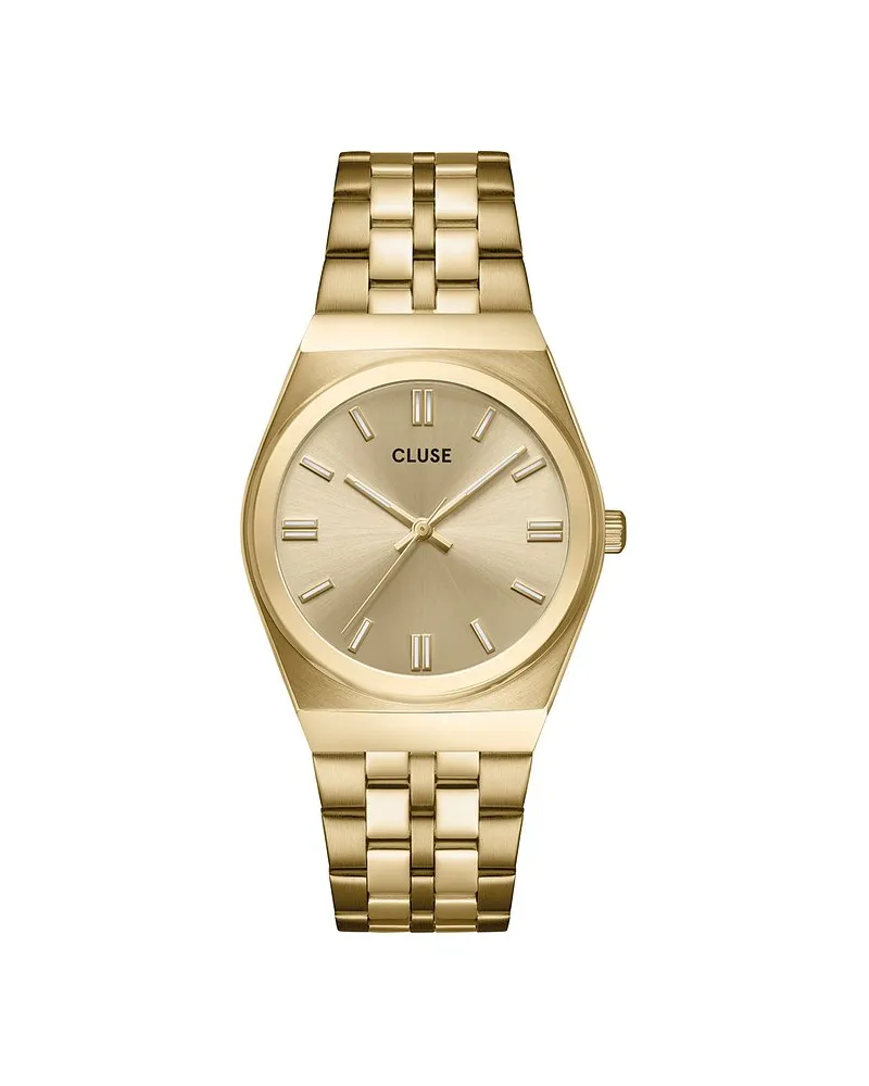 CLUSE Damenuhr Retro 70's Gold