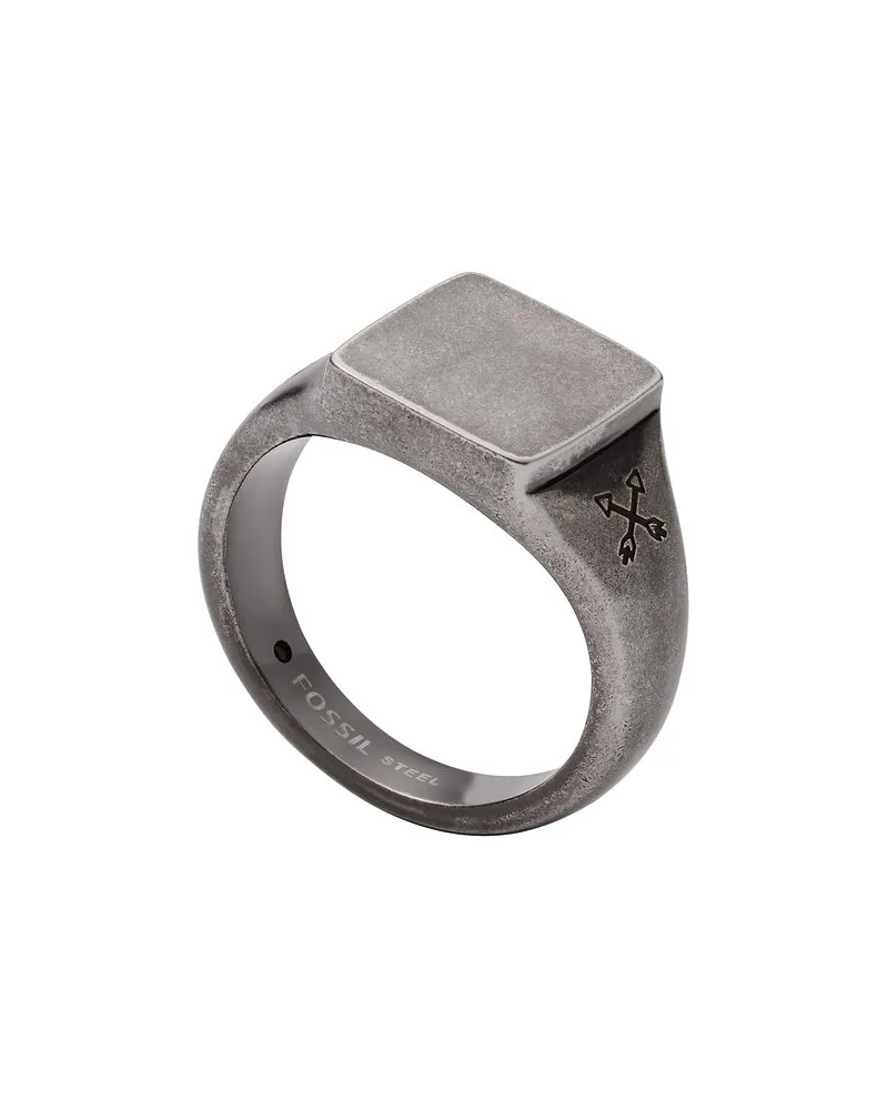 Fossil Herrenring Vintage Casual Silber