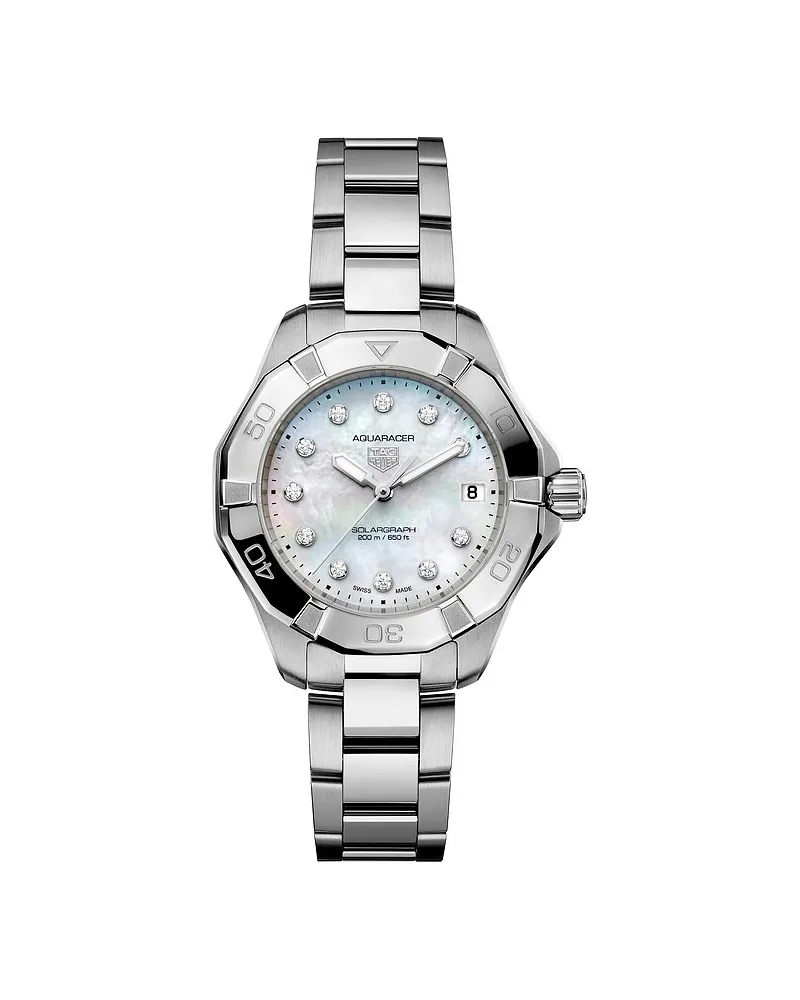 TAG Heuer Damenuhr Aquaracer Silber