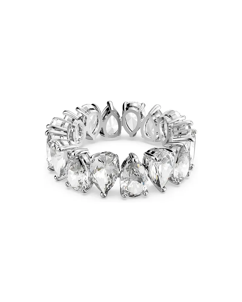 Swarovski Damenring Matrix Pear Vittore Silber