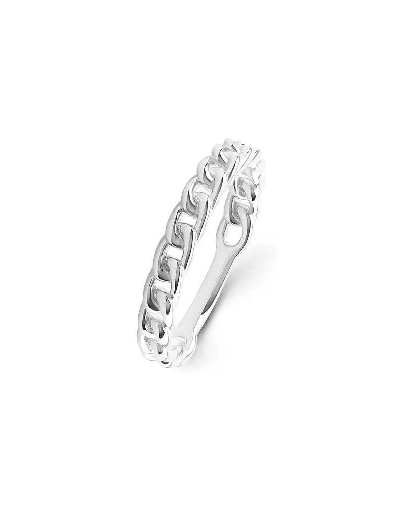 Esprit Damenring Flat Chain Silber