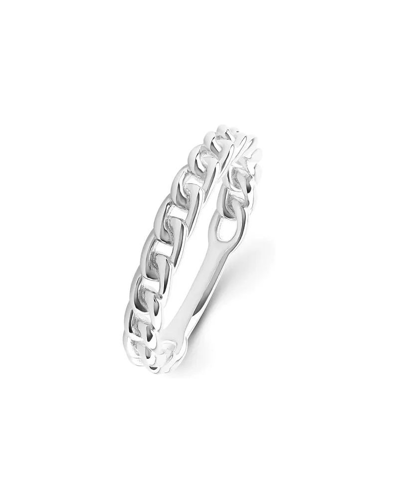 Esprit Damenring Flat Chain Silber