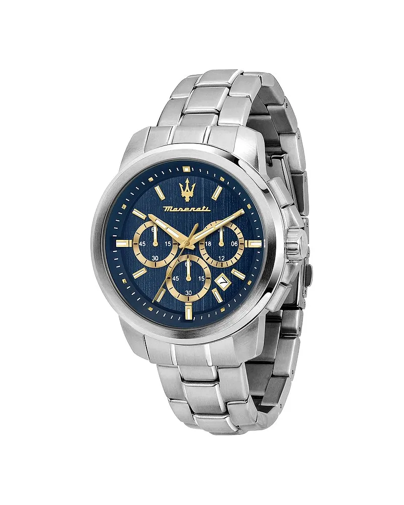 Maserati Chronograph Successo Silber