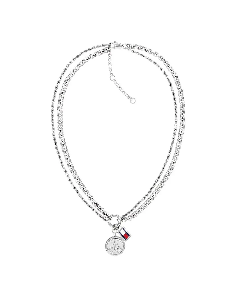 Tommy Hilfiger Kette CHARMS Silber
