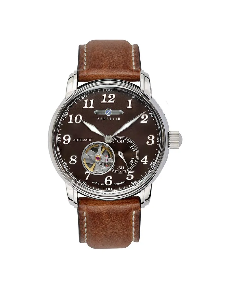 Junkers Herrenuhr LZ 127 Graf Zeppelin Silber