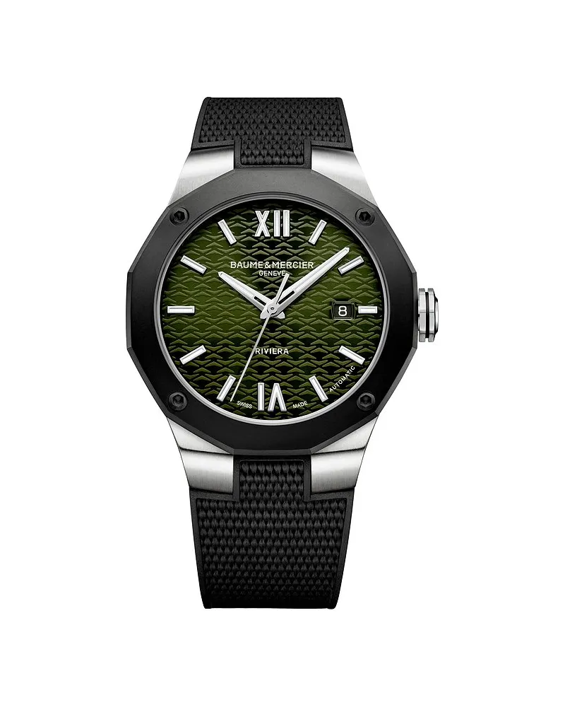 Baume & Mercier Herrenuhr Riviera Silber