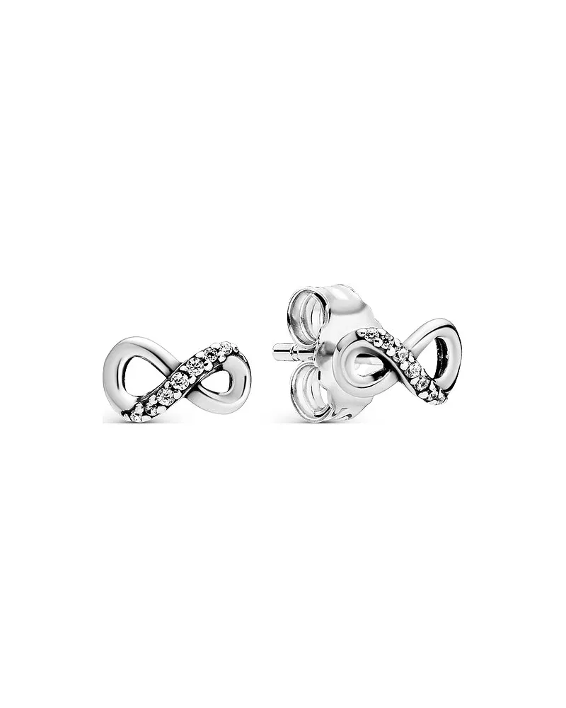 Pandora Ohrstecker Moments Silber