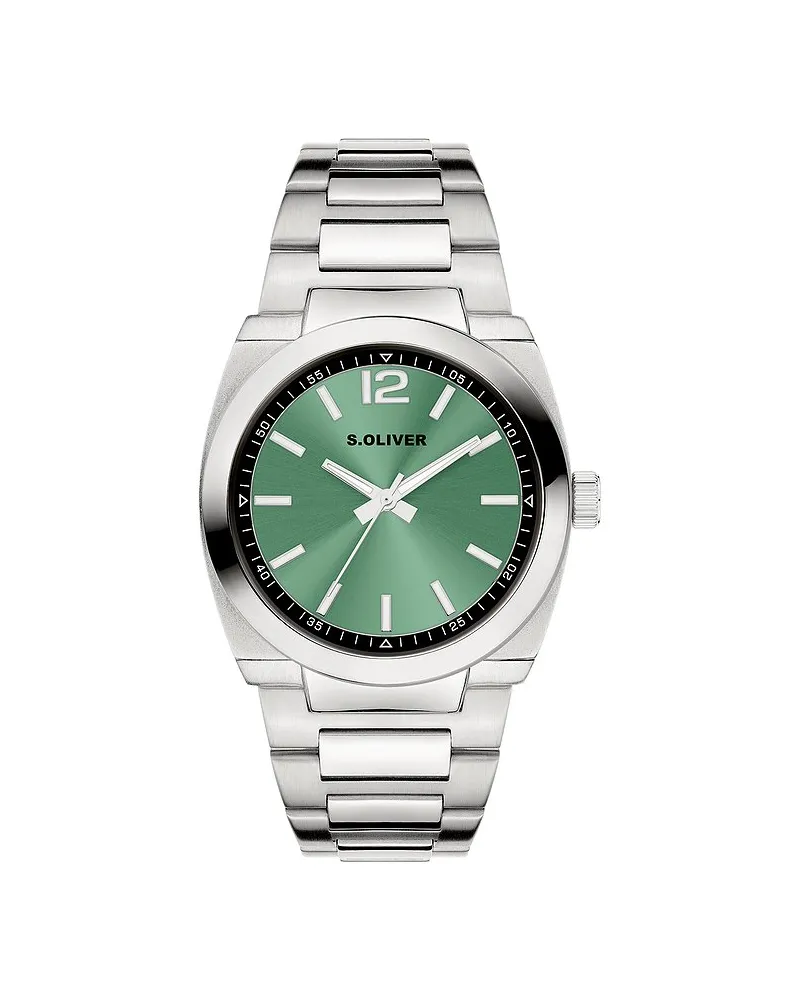 S.Oliver Herrenuhr Modern & Zeitlos Silber