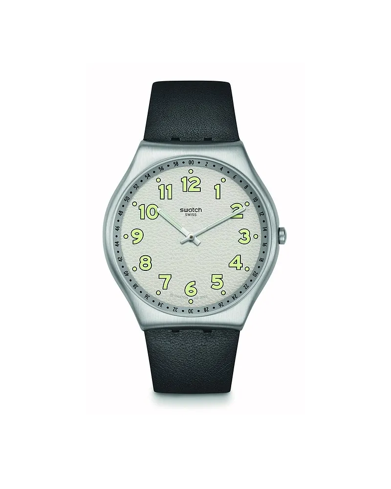 Swatch Unisexuhr Silber