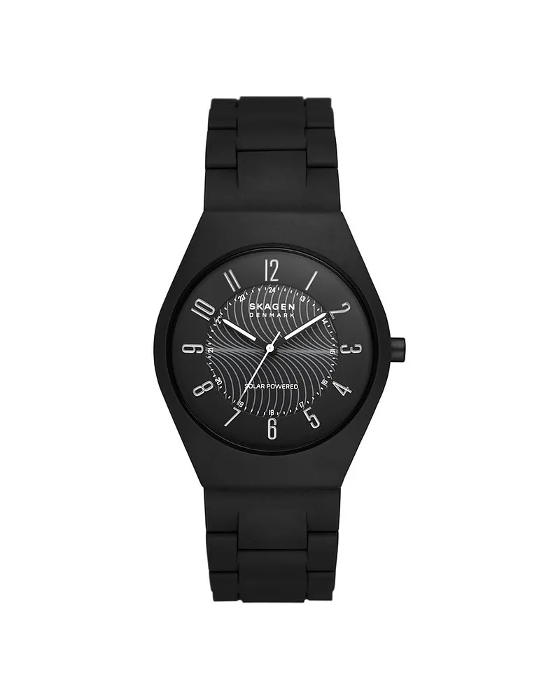 Skagen Herrenuhr Grenen Ocean Schwarz