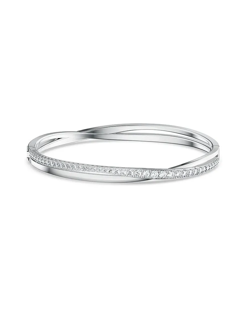 Swarovski Armreif Hyperbola Spin Silber