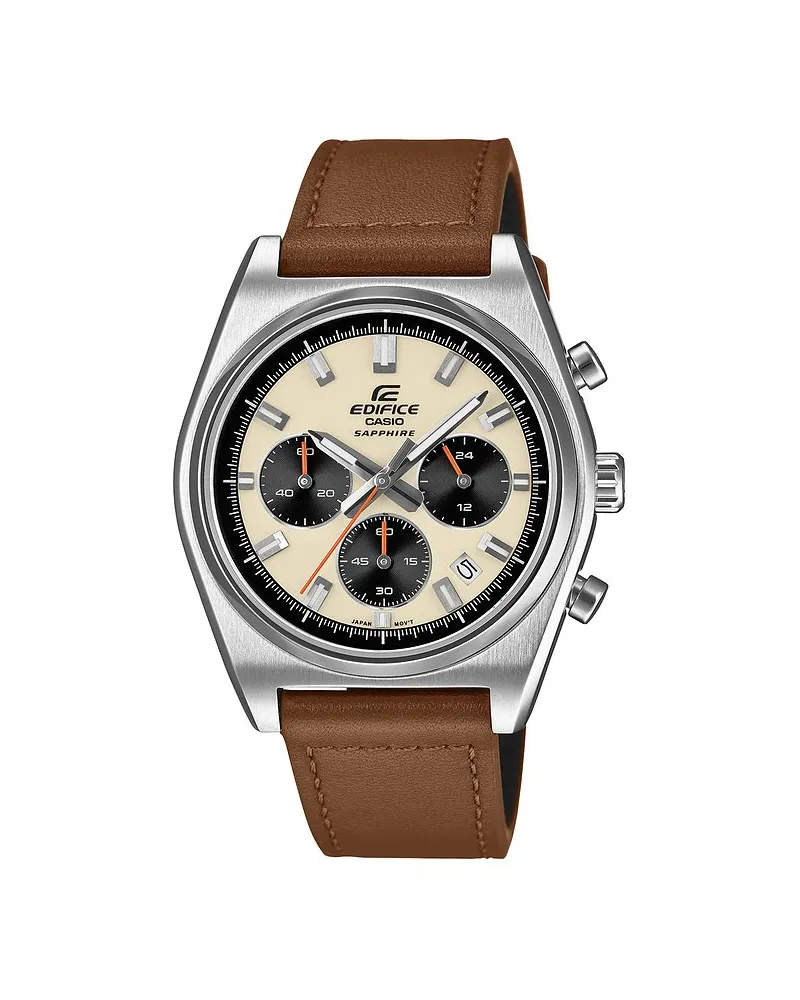 Casio Herrenuhr EDIFICE Classic Silber