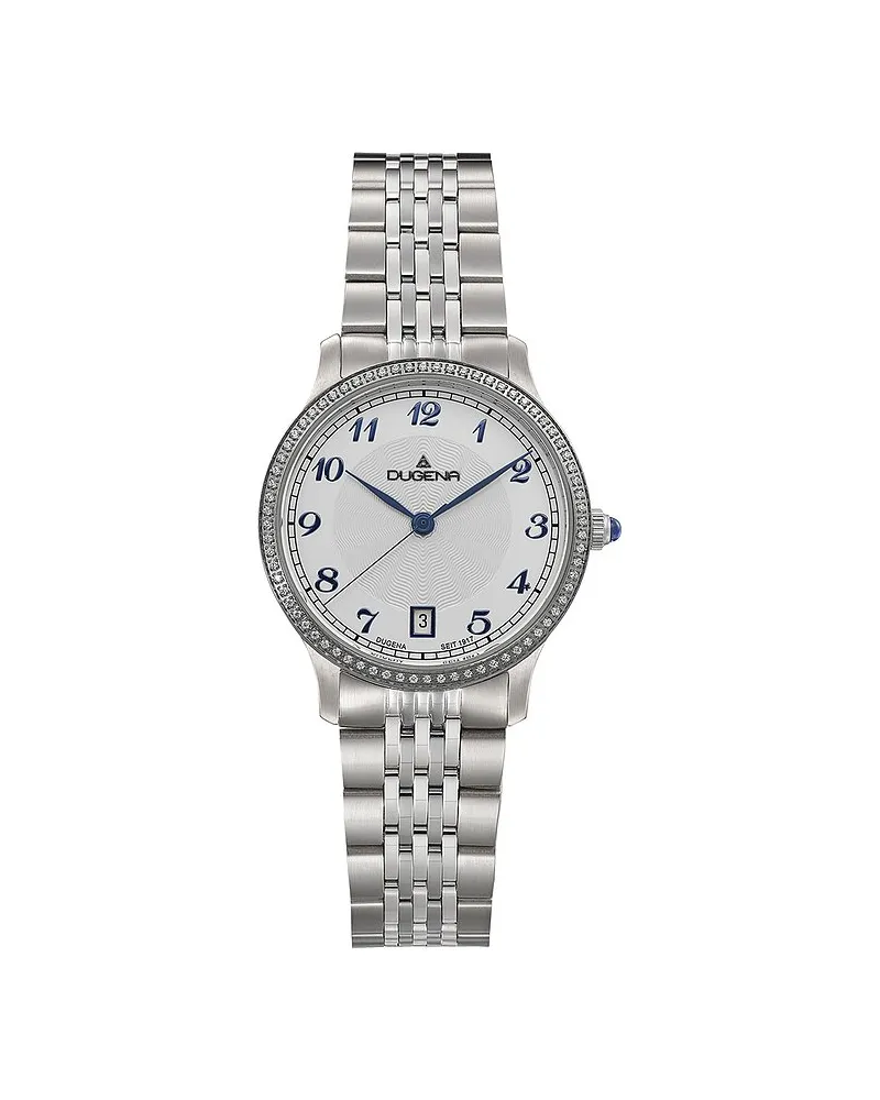 Dugena Damenuhr Gala Silber
