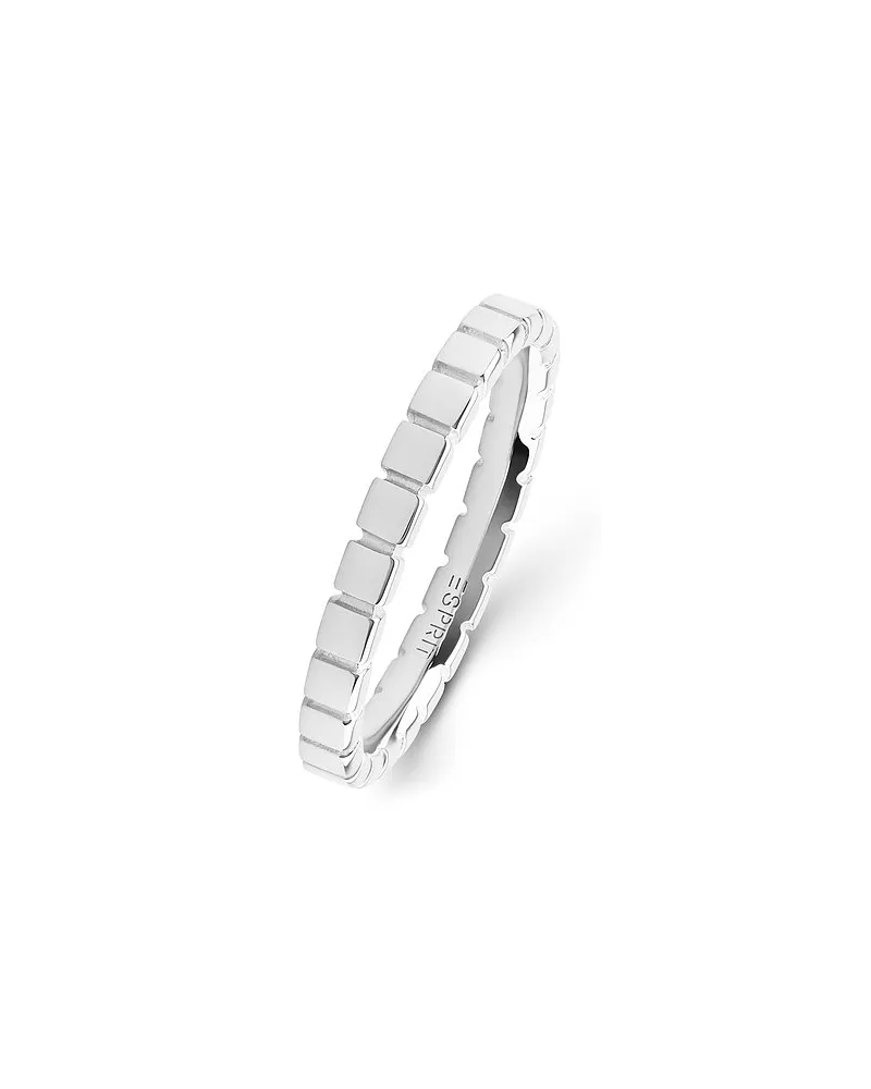 Esprit Damenring Linear Narrow Silber