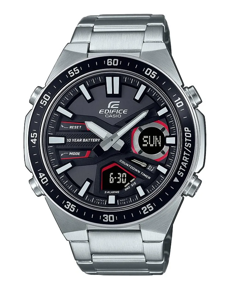 Casio Herrenuhr Classic Silber