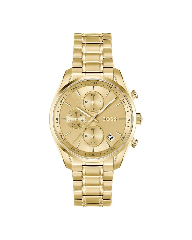 HUGO BOSS Damenuhr Grand Tour Ladies Gold