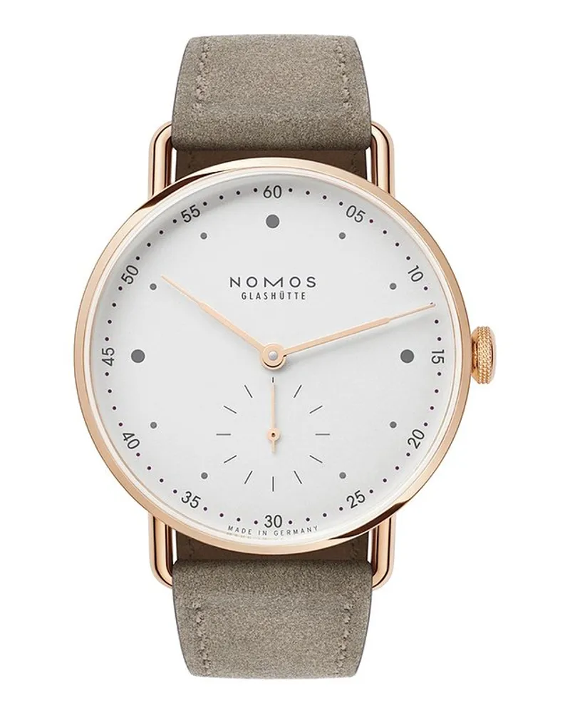NOMOS Glashütte Damenuhr Metro Roségold 33 Rosé