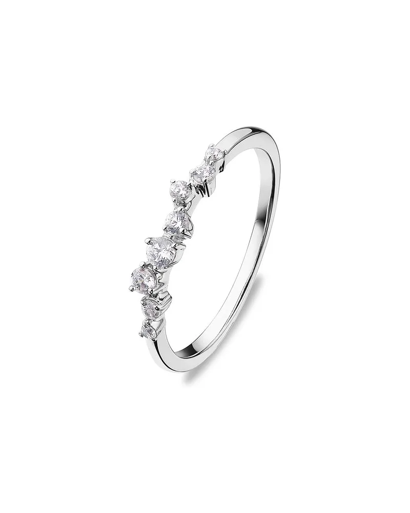 Christ Damenring Weißgold