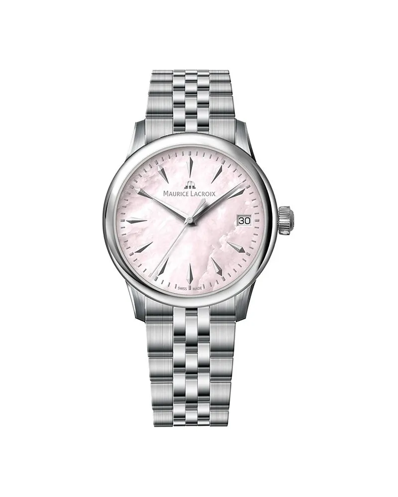 Maurice Lacroix Damenuhr 1975 Quartz Silber