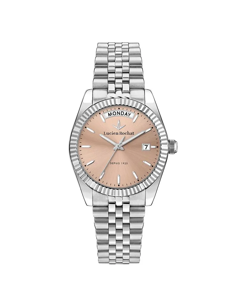 Lucien Rochat Damenuhr Bienne 35mm Silber