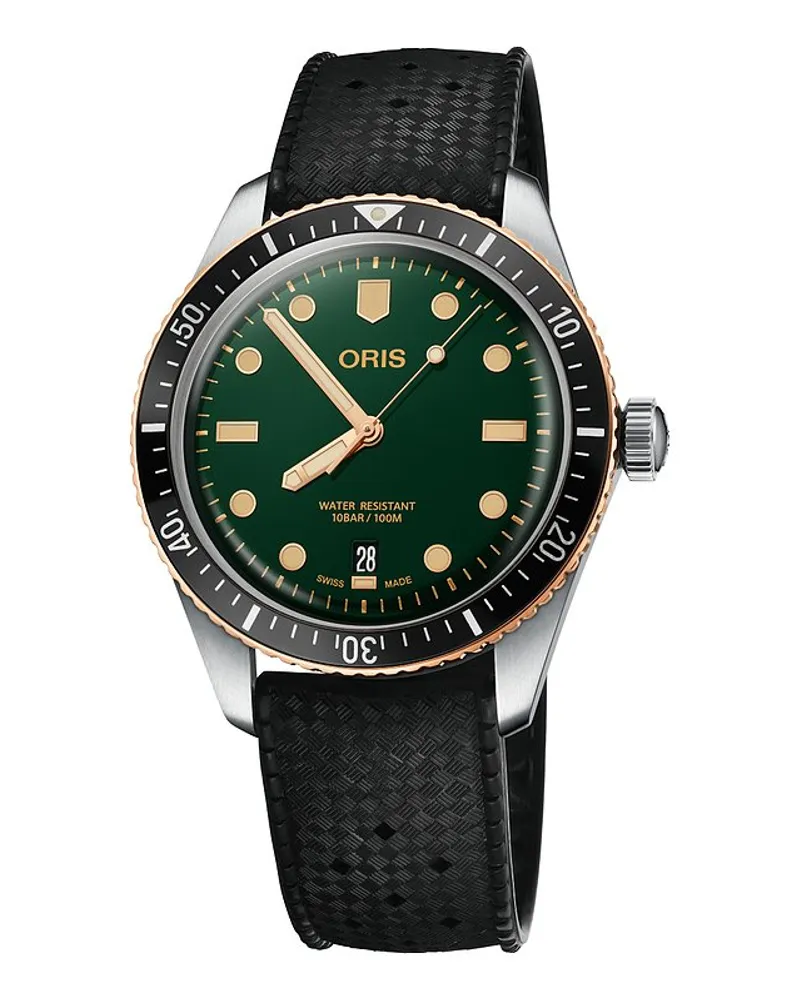ORIS Herrenuhr Divers Sixty-Five Silber