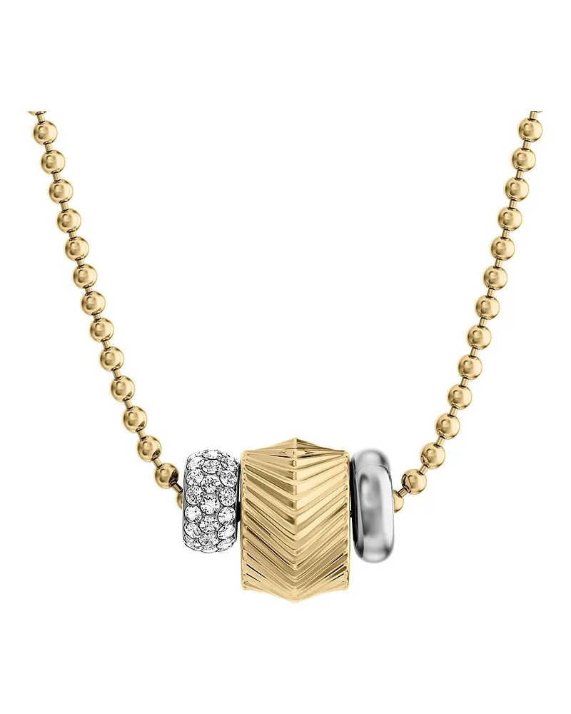 Fossil Kette Harlow Bicolor