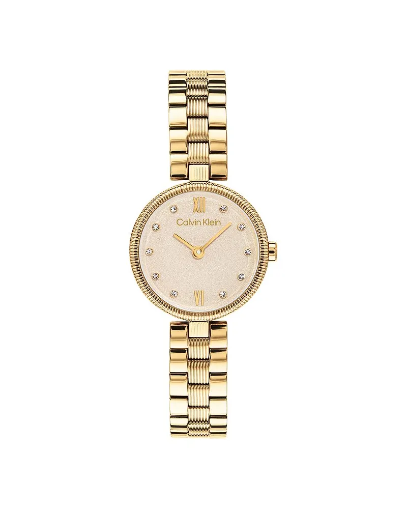 Calvin Klein Damenuhr GLEAM Gold