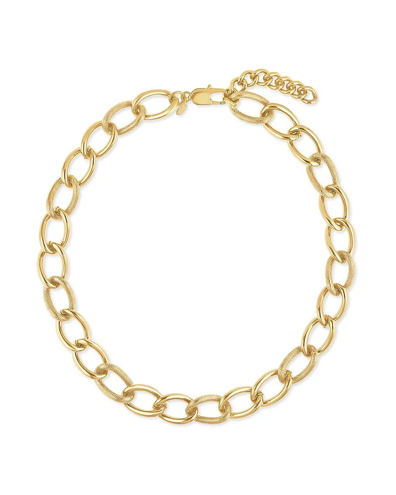 FAVS. Kette Gelbgold