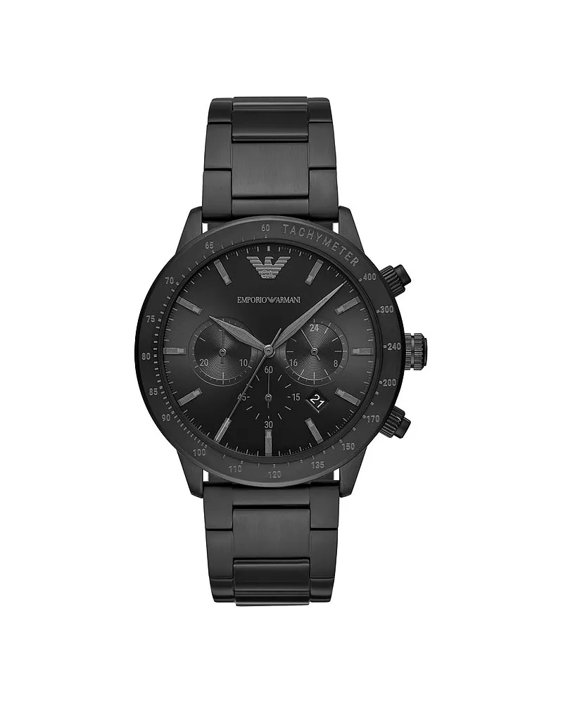 Emporio Armani Chronograph Schwarz