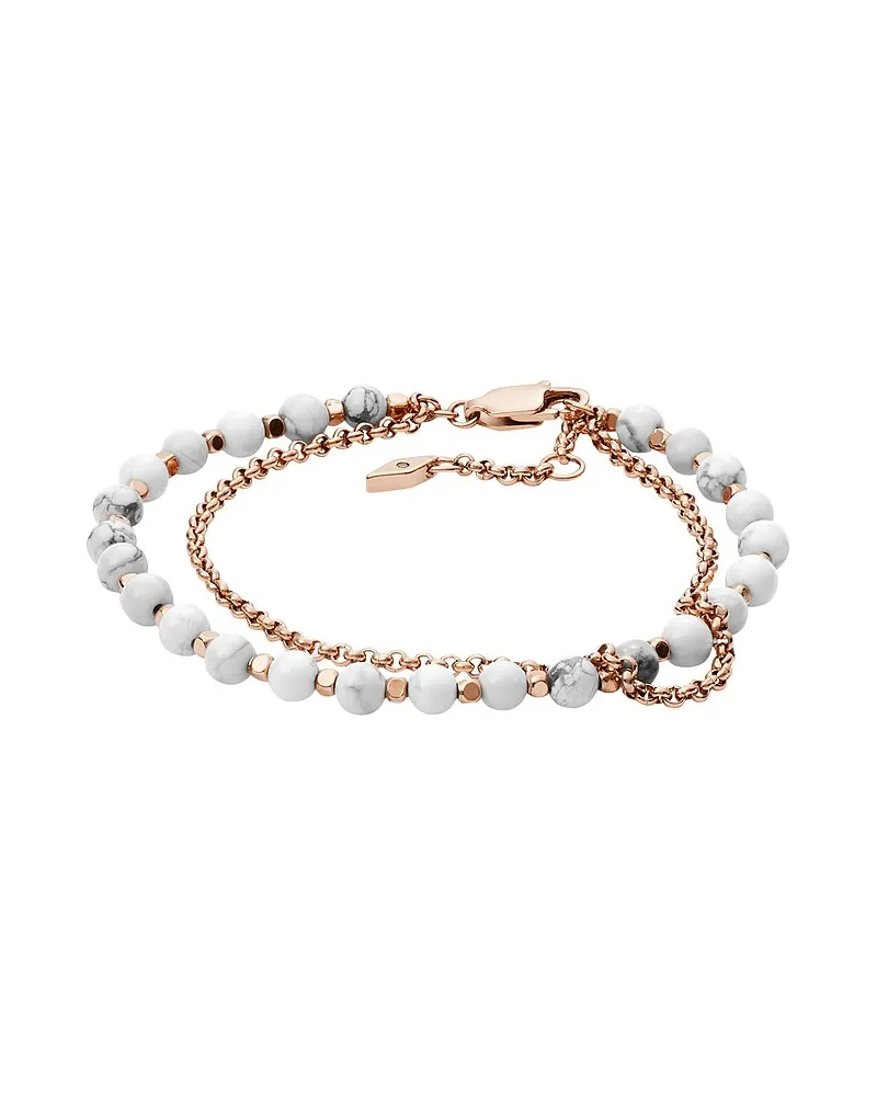 Fossil Armband Roségold