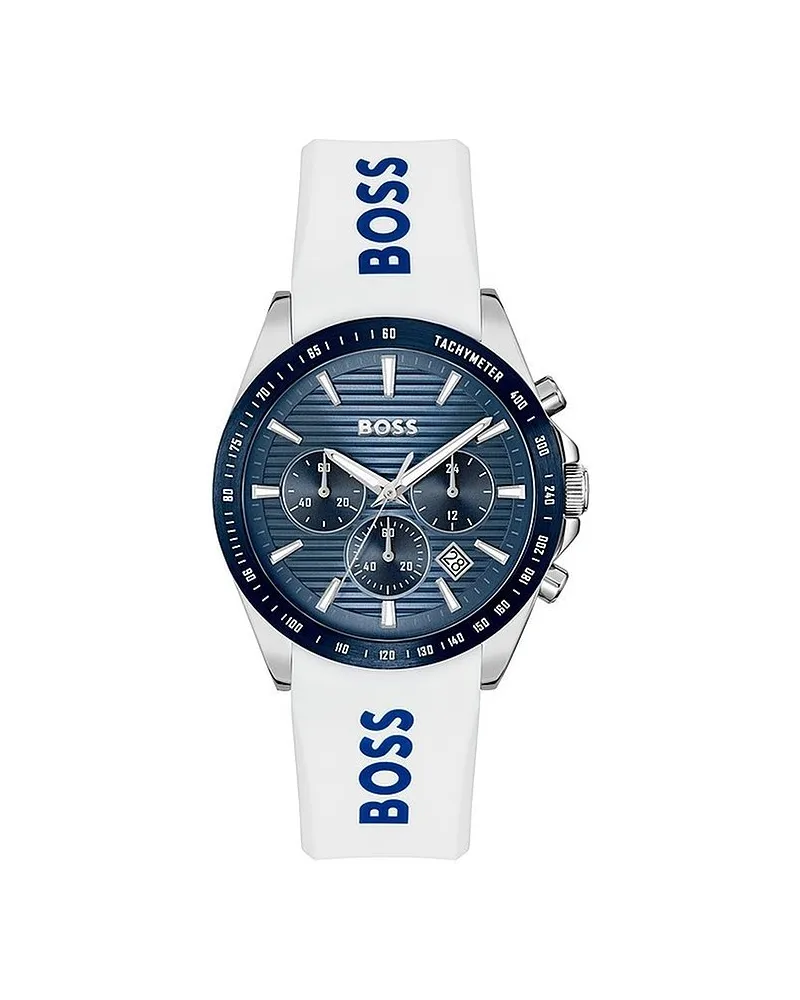 HUGO BOSS Herrenuhr STRIKE Silber